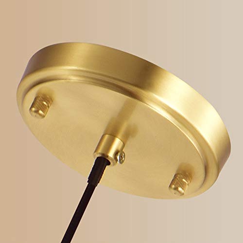 RAGGZZ Modern Lighting, Living Room Chandelier Brass Glass Lantern Room Art Decor Luminaire Decoration E14 Edison for Dining Room Villa Bar Clovely/a