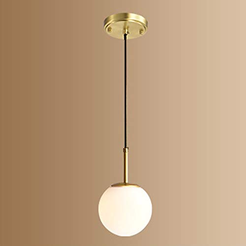 RAGGZZ Modern Lighting, Living Room Chandelier Brass Glass Lantern Room Art Decor Luminaire Decoration E14 Edison for Dining Room Villa Bar Clovely/a