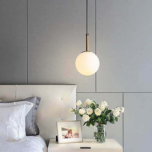 RAGGZZ Modern Lighting, Living Room Chandelier Brass Glass Lantern Room Art Decor Luminaire Decoration E14 Edison for Dining Room Villa Bar Clovely/a