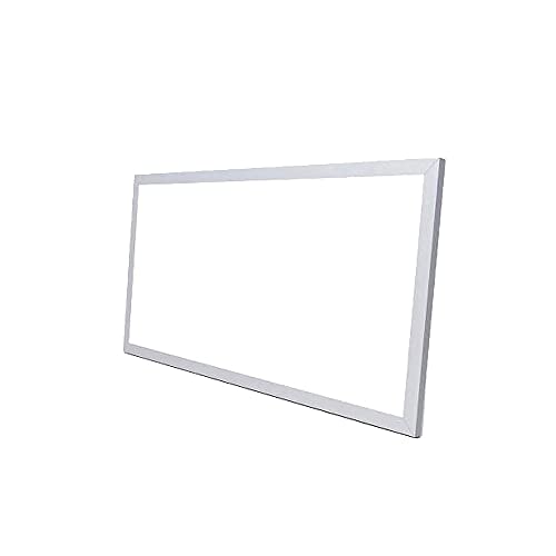 1200 x 600mm 80W LED Ceiling Recessed Office Warehouse Workshop Panel Light Super Bright Daylight 6500K Lighting