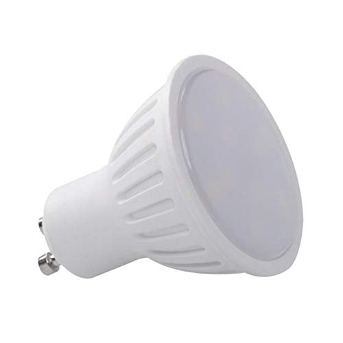 6M Track Length 18 Spot Light Head Adjustable Ceiling Spotlight Fitting Complete Kit 5w GU10 LED Cool White Bulb