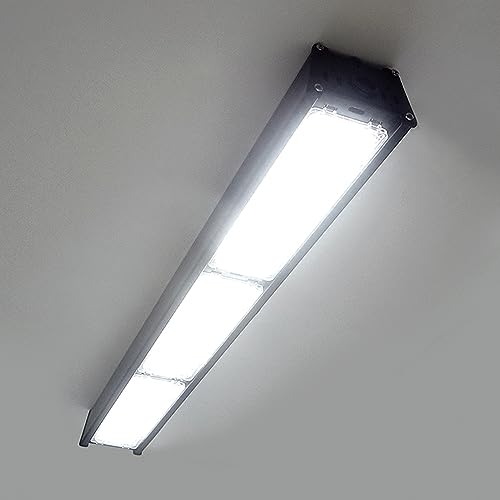 LED Highbay Commercial Linear Warehouse Lighting Ceiling UFO Light 150W Cool White 6500K 19500 Lumens [Energy Class A+]