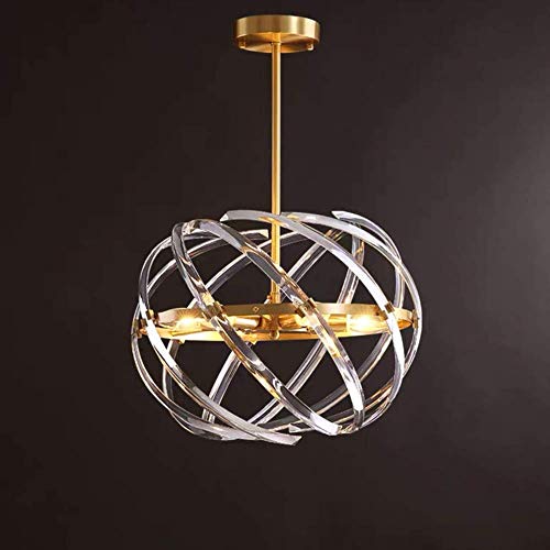 Modern Light Luxury Crystal Lamp Copper Lighting Home Restaurant Nordic Lamp Chandelier