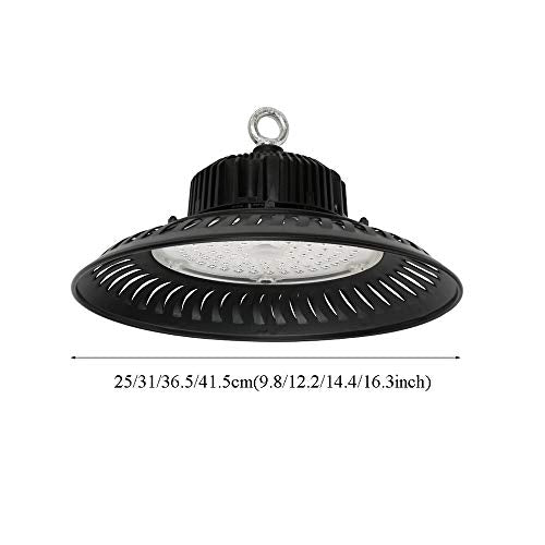 LED downlight Led Fin Factory Warehouse Lighting High Bay Lights Ultra-thin Garage Light Lens Beam Angle Cover Industrial Lamp Commercial Area Lighting Fixture for Workshop Factory Hall Warehouse Shop