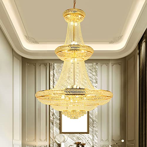 KKAIRA Elegant Lighting 91478-RC Primo Collection Large Hanging Fixture - Royal E14 Gold